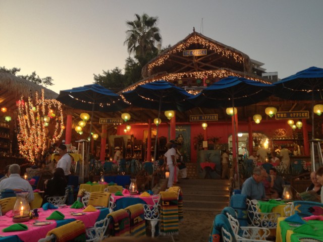 Twilight at The Office.  Cabo San Lucas, Mexico