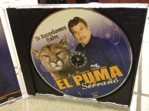 My el Puma CD.  Unfortunately, it does not contain the trademark growl.©Jean Janssen