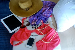 Considered adding pearls to my pool bag but decided against it. ©Jean Janssen