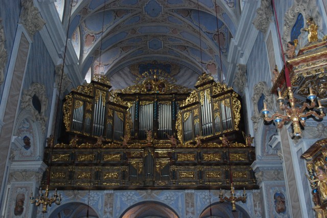 The organ in the Church at Gottweig Abbey, Krems, Wachau Valley, Austria. ©Jean Janssen