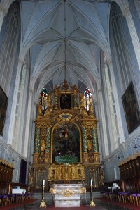 Altar in the church at Gottweig Abbey, Krems, Wachau Valley, Austria ©Jean Janssen
