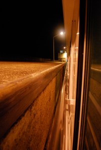 Rising up in the lock along the Danube. ©Jean Janssen