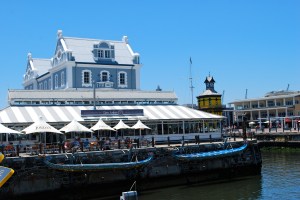 Our lunch spot der anders  at the Waterfront, Cape Town, South Africa ©Jean Janssen