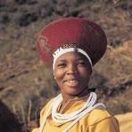 Boris got me one of these traditional Zulu hats.