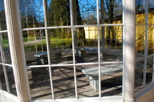 Rebuilt gazebo at Schloss Hellbrunn, Salzburg, Austria ©Jean Janssen