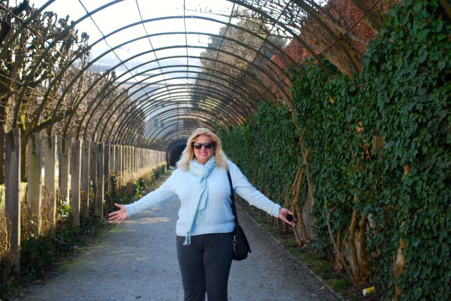 Natasha at the trellis that Maria runs through in the Sound of Music. Mirabell Gardens, Salzburg, Austria. Boris is convinced I offered him the Salzburg tour so I could get pictures like this. I'll never tell.