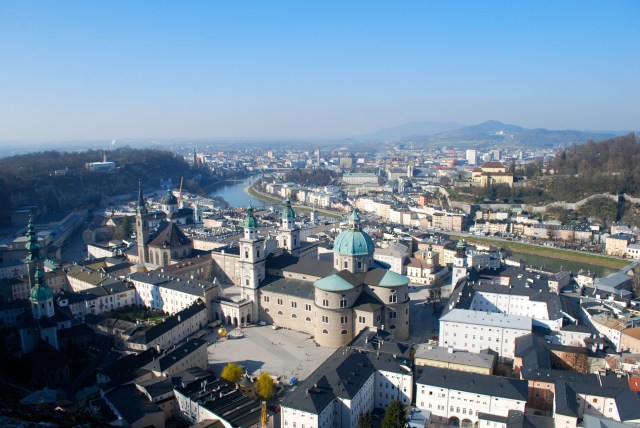 View of Salzburg from the fortress. ©Jean Janssen