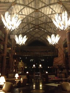Our home away from home for this trip was the Animal Kingdom Lodge at WDW.  Although a deluxe resort, I generally get 30% off as an annual pass holder.  That said, I have stayed at all levels of resorts at WDW and highly recommend on-site accommodations at any level. ©Jean Janssen