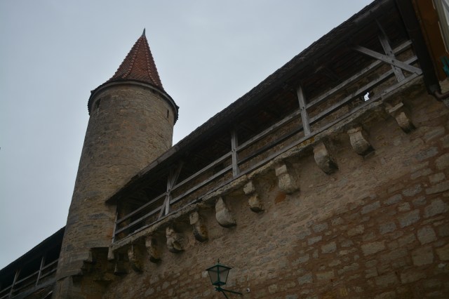 Along the outer walls, Rothenburg, Germany ©Jean Janssen