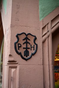 Medieval mark of the Buther Hans Stark, dating from 1583.  Wertheim, Germany ©Jean Janssen