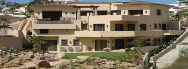 Rear (Sea side) of the Villa Descanso, Camino Del Mar #345, Pedregal, Cabo San Lucas