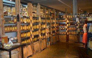 Spices in the Downtown Market (inside) in Grand Rapids, Michigan. ©Jean Janssen