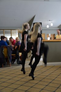  Young Riverdancers entertained us during lunch. ©Jean Janssen