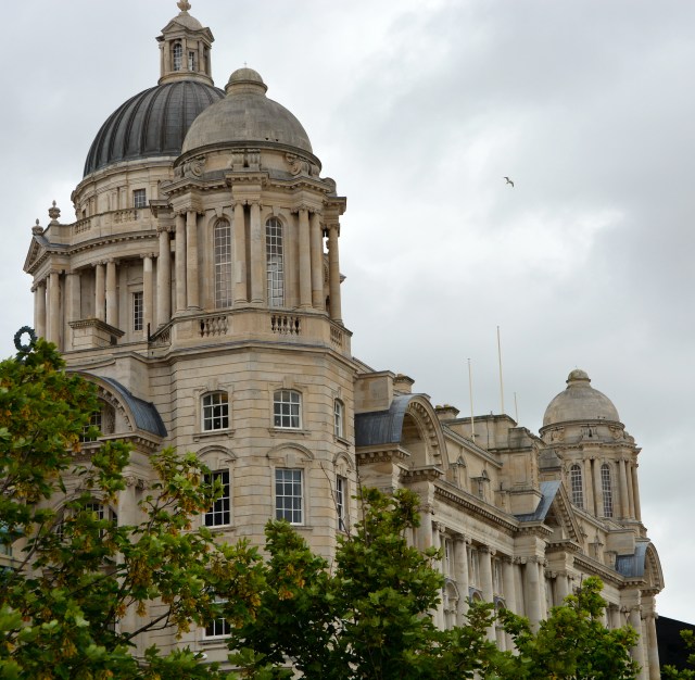 The customs house was build to wow transatlantic passengers. Mersey Waterfront, Liverpool England ©Jean Janssen