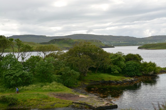 View from Duvegan Castle, Isle of Skye, Scotland.  Seal trip leave from this area. ©Jean Janssen