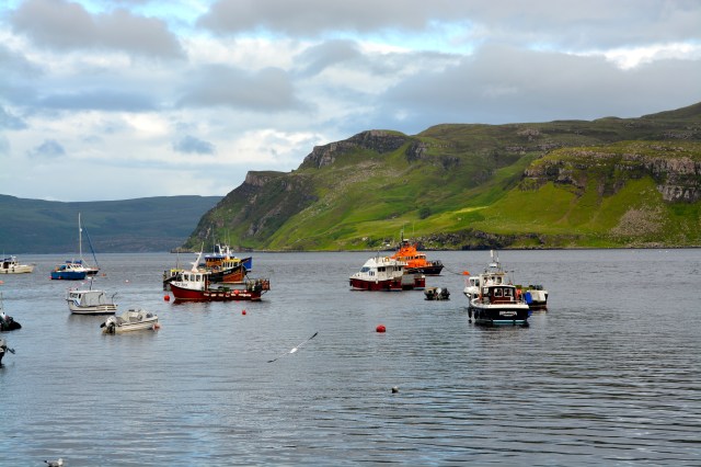 Bay at Portree, Isle of Skye, Scotland ©Jean Janssen