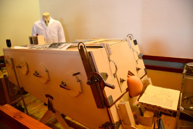 Old Iron Lung, City Museum, Invergordon, Scotland ©Jean Janssen