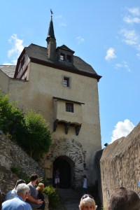 The Notches Gate, one of four gated in Marksburg Castle, Germany ©Jean Janssen