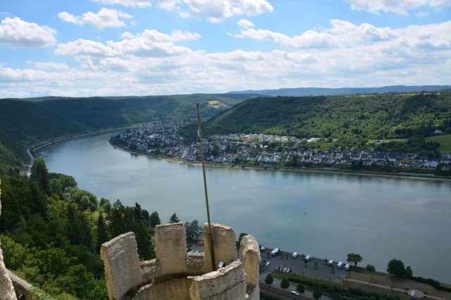 View of the Rhine from Marksburg Castle. ©Jean Janssen