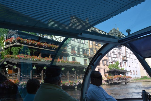 View of the half timber buildings along the canal in Strasbourg. ©Jean Janssen